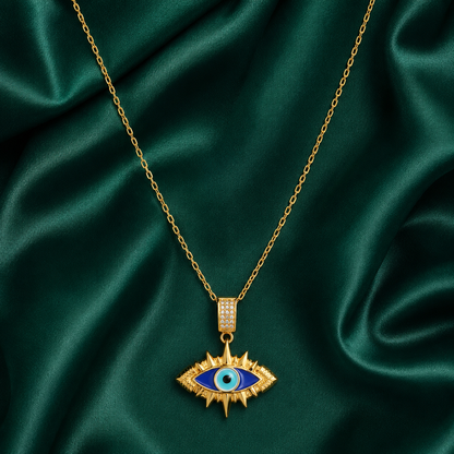 Evil Eye Protection Pendant Necklace for Women