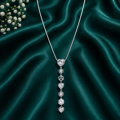 Eternal Love Crystal Drop Necklace
