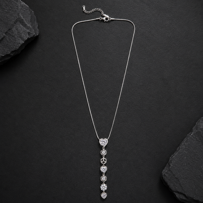 Eternal Love Crystal Drop Necklace